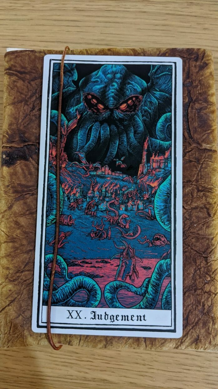 Cthulhu As Judgement Cthulhu Dark Arts Tarot Auto Republish 