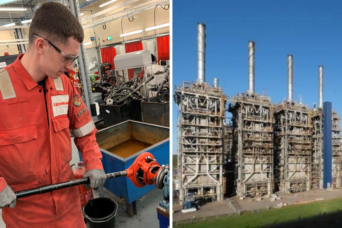 Fife: Apprentices wanted at ExxonMobil's Fife Ethylene Plant