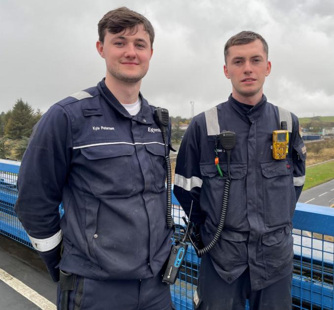 Mossmorran workers move forward after successful apprenticeship